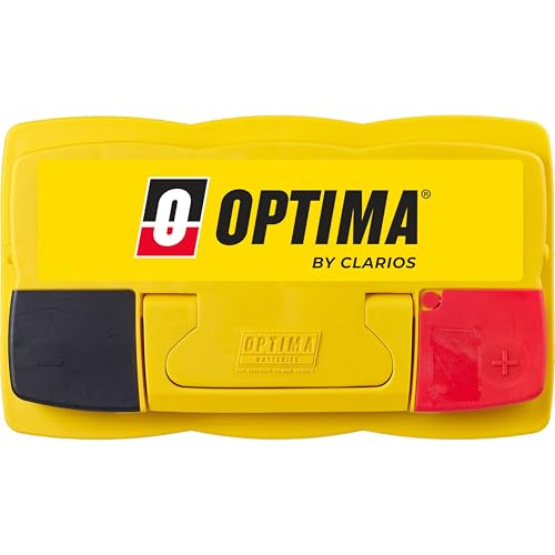 OPTIMA Batteries High Performance DH7 YellowTop Dual Purpose Sealed AGM Car, Truck and SUV Battery, 880 CCA, Maintenance Free, Versitile Mounting, BCI Group Size 94R
