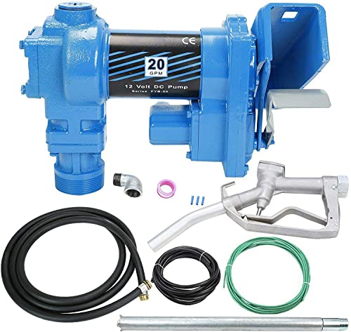 SUPERFASTRACING 10GPM 12V DC fuel transfer pump Kit