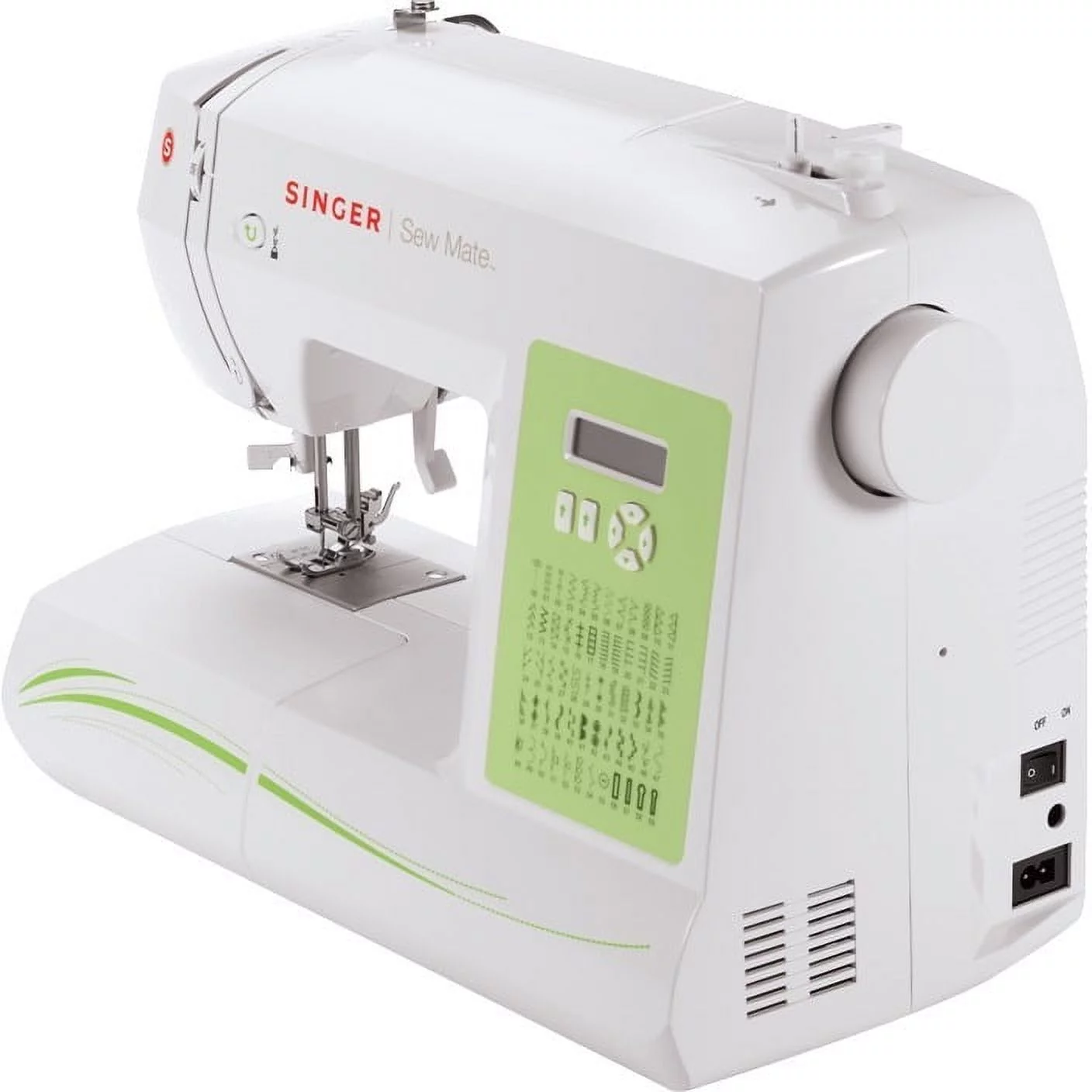 SINGER® 5400 Sew Mate Computerized Sewing Machine with 154 Stitch Applications