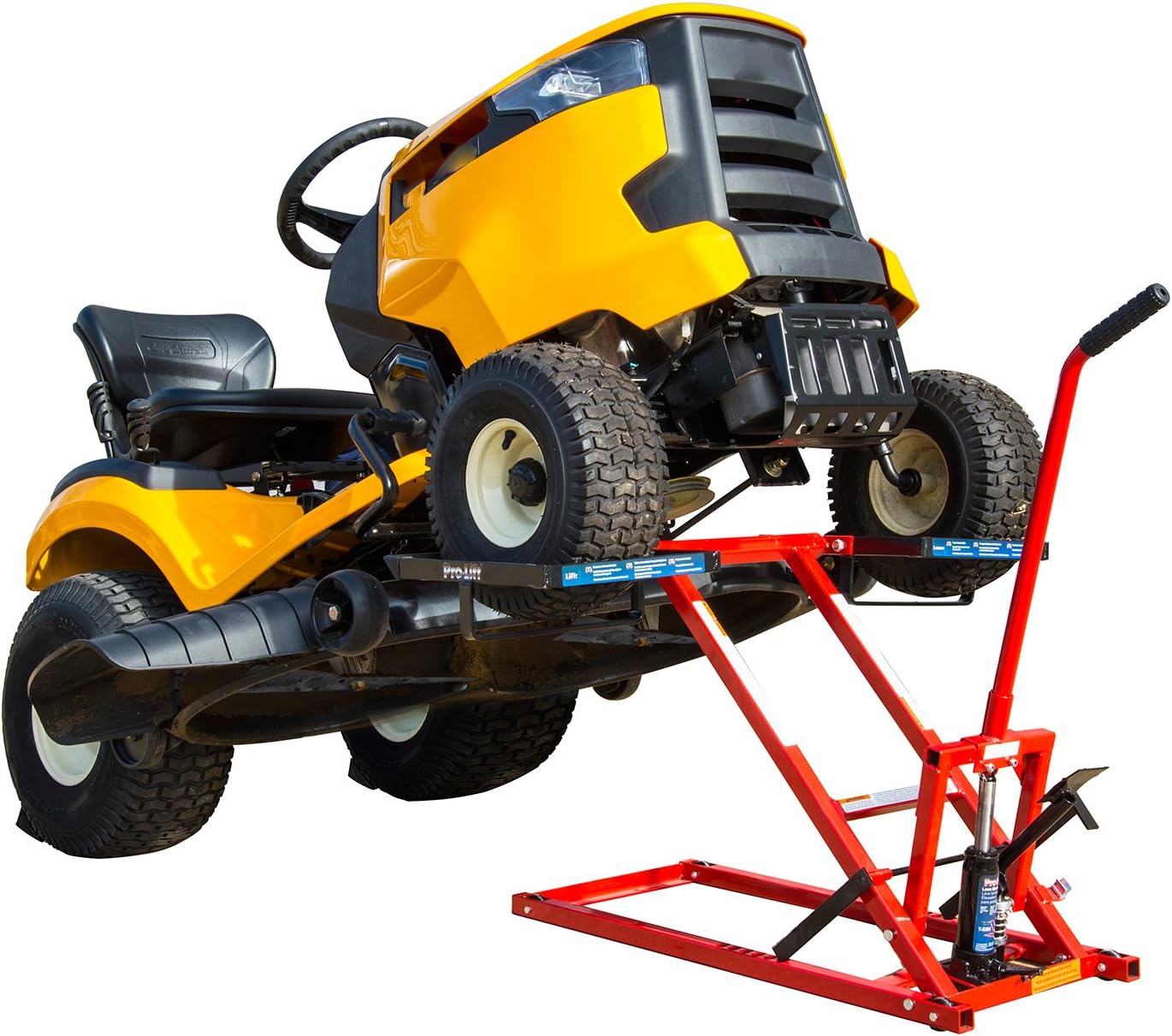 Pro Lift Lawn Mower Jack Lift with 300 Lbs Capacity for Tractors and Zero Turn Lawn Mowers