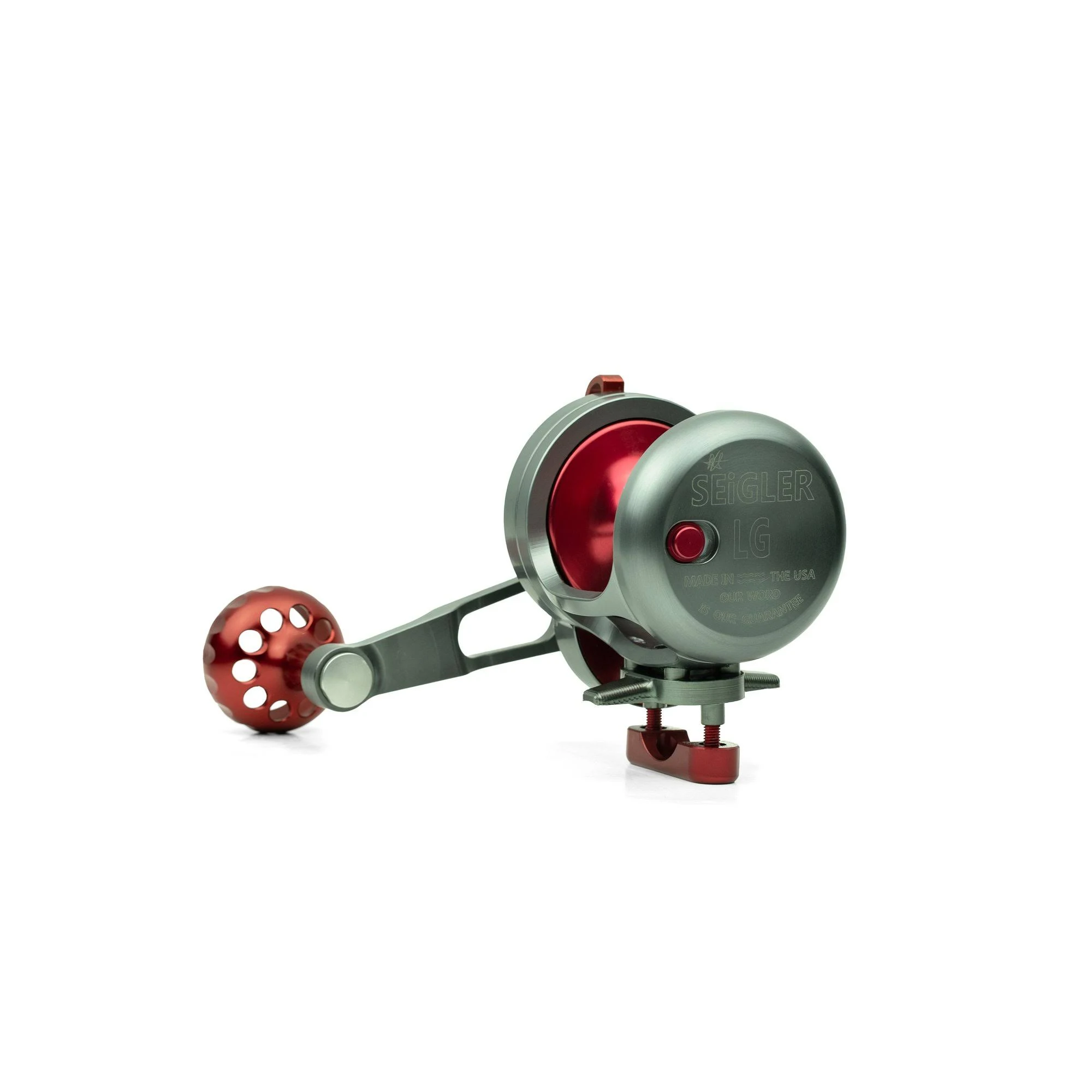 Seigler Large Game Baitcast Reel Smoke Blue RH