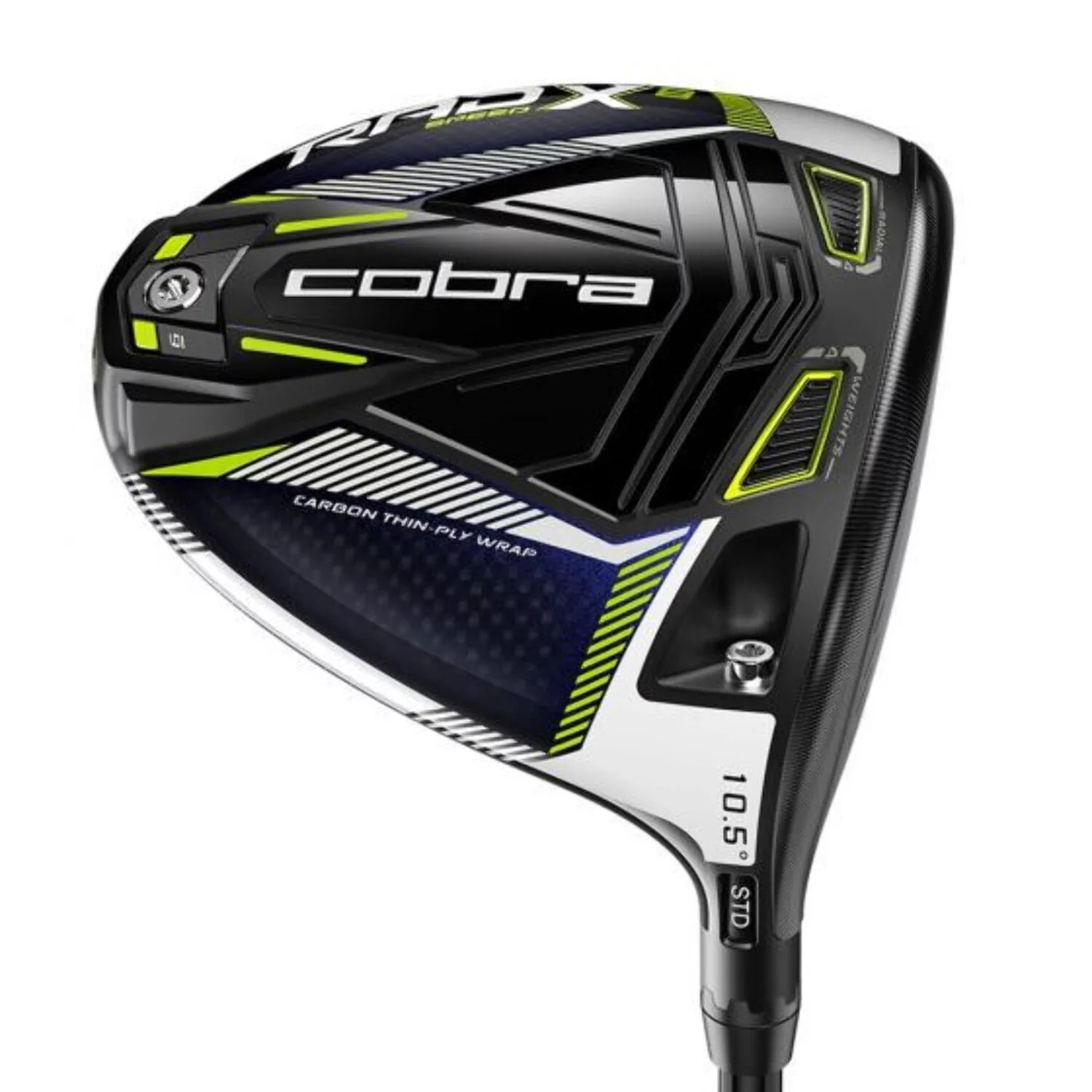 NEW Cobra King RAD XB Speed Blue 10.5* Driver Fujikura Motore X F3 Regular Flex