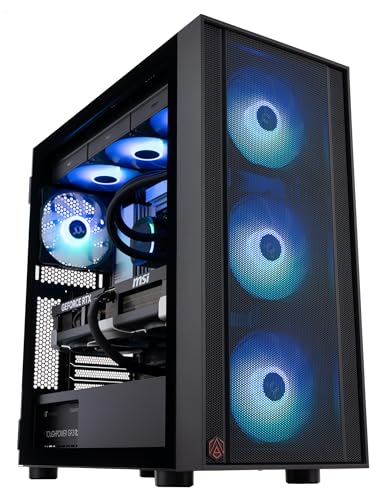 ABS Cyclone Aqua Gaming PC - Windows 11 - Intel Core Ultra 7 265KF - GeForce RTX 5070 - DLSS 4 - AI-Powered Performance - 32GB DDR5 6000MHz - 1TB M.2 NVMe SSD - CA265KF5070