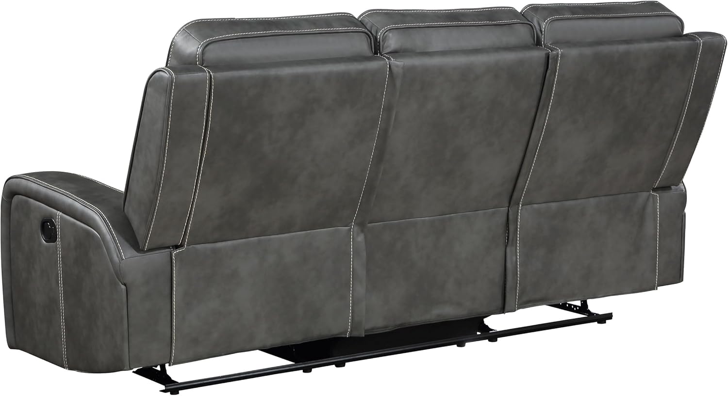 Coaster Home Furnishings Raelynn 3-Piece Upholstered Motion Reclining Sofa Set Grey