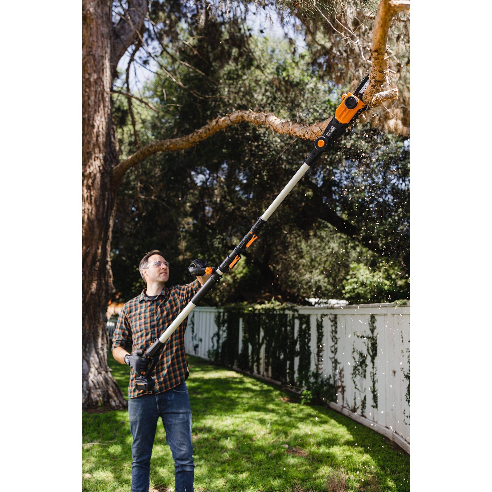 Worx 20V 2-in-1 Attachment Capable Pole Saw w/ Battery WG349