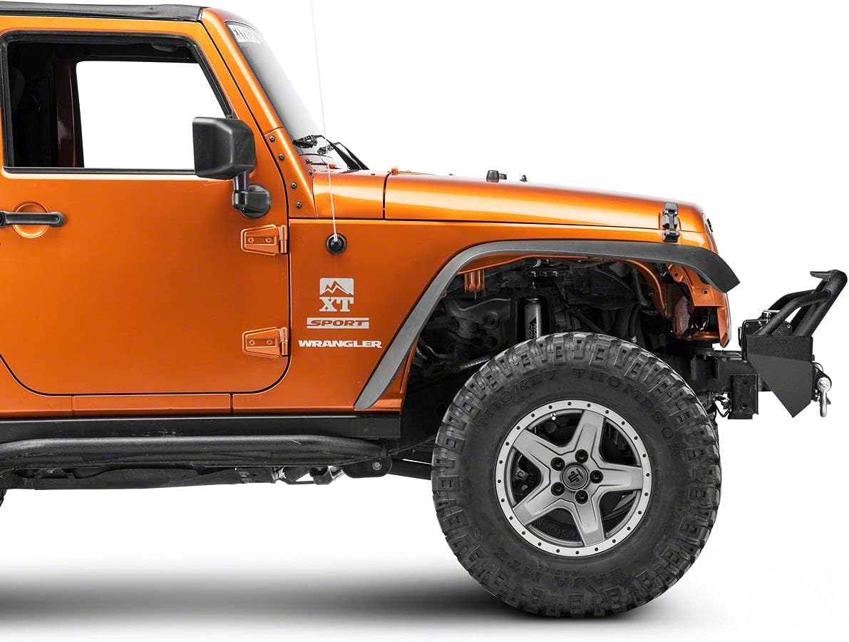 Barricade Alloy Series Aluminum Front Bumper Compatible with 07-18 Jeep Wrangler JK