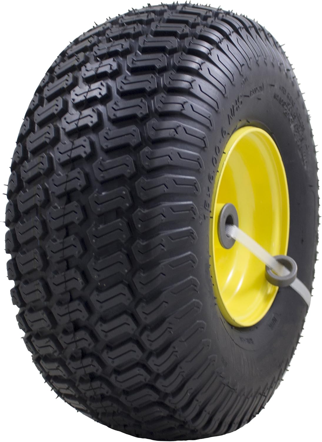15x6.00-6" Front Tire Assembly Replacement for 100 and 300 Series John Deere Riding Mowers - 2 pack