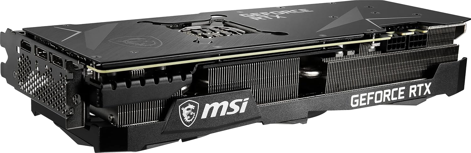 MSI Gaming GeForce RTX 3080 Ventus 3X Plus 10G OC LHR - 10GB GDRR6X NVIDIA GPU Graphics Card for PC Gaming, 320-Bit NVLink, Torx Fan 3 Ampere Architecture, Computer Video Graphics Cards (Renewed)