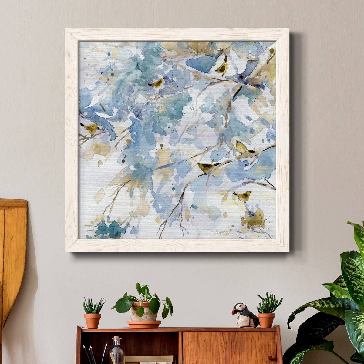 Topaz Spring II-Premium Framed Canvas - Ready to Hang - 34.5x34.5 - Maple