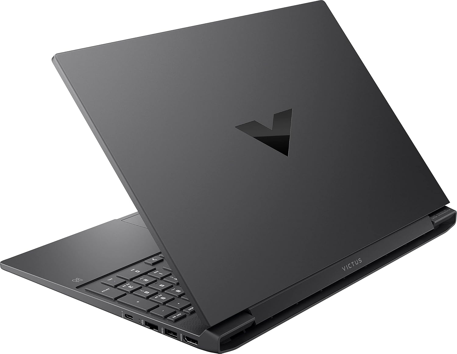 HP Victus 15-FA000 Gaming Laptop, 15.6" 1920 x 1080 144 Hz, Intel Core i5-12450H 8-Core, NVIDIA GeForce GTX 1650 4GB, 16GB DDR4, 512GB SSD, Windows 10 Pro, Backlit Keyboard, Mica Silver