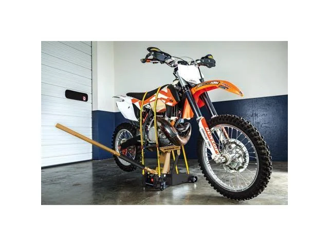 Cat 4000 lb. 3-in-1 Garage Floor and ATV Jack with Tie-Down Straps- 240108