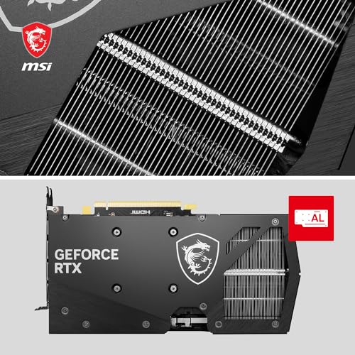 MSI GeForce RTX 4060 Ti Ventus 2X Black 8G OC Graphics Card -NVIDIA RTX 4060 Ti, 8GB GDDR6 Memory, 18Gbps, PCIe 4.0, DLSS3