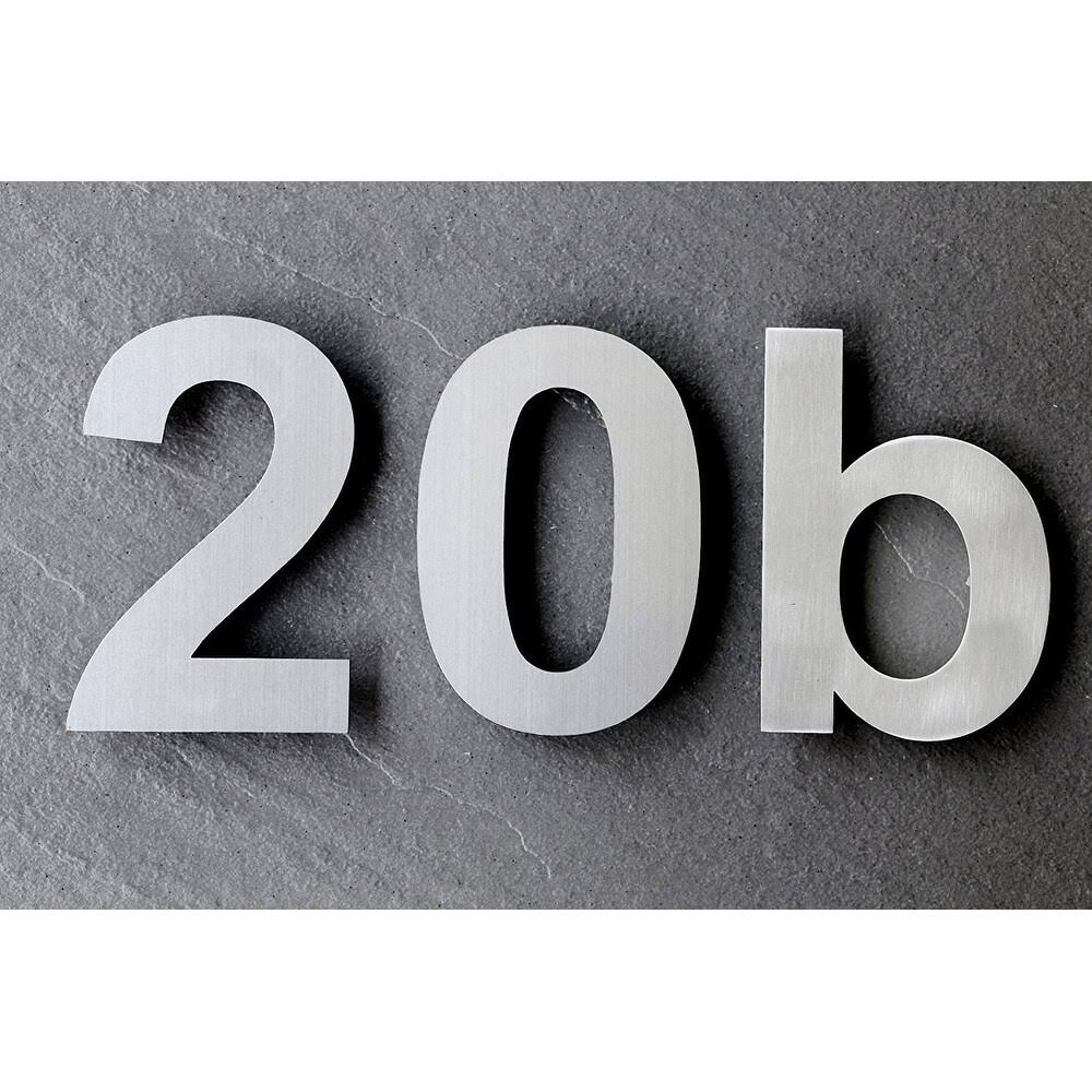 Modern House Numbers and Letters 12 inch / 30 cm / Lower Case Letter A