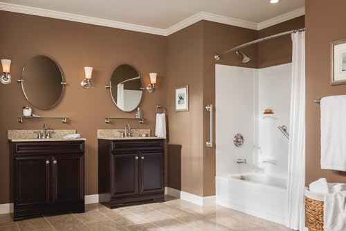 Moen Brantford Oil-Rubbed Bronze Posi-Temp Pressure Balancing Eco-Performance Bathtub Shower Trim Kit with Traditional Showerhead, Shower Handle, Arm, Tub Spout (Valve Required), T2153EPORB