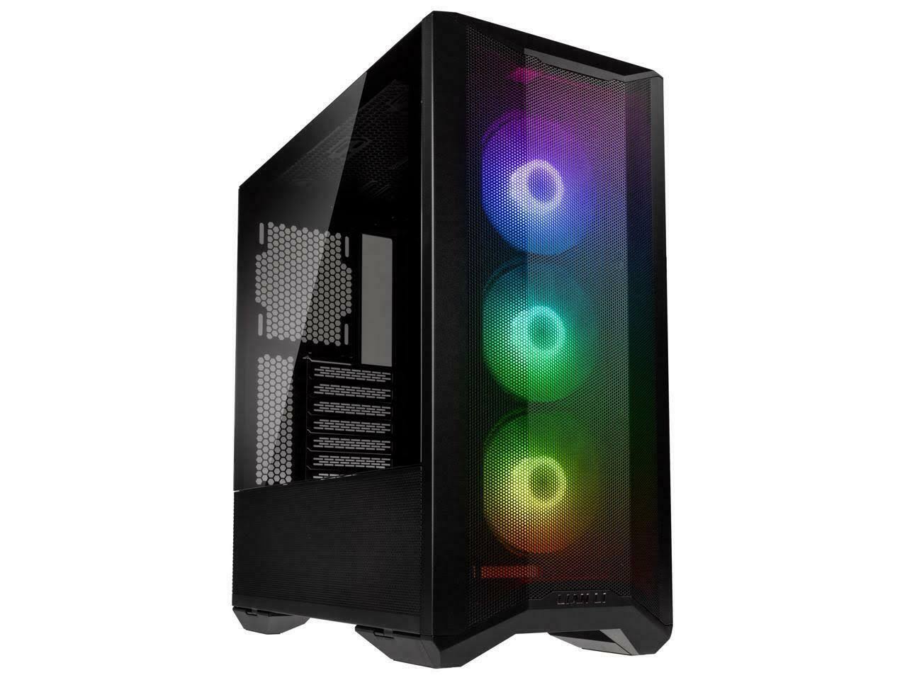 Lian-Li LANCOOL II Mesh RGB Tempered Glass ATX Case, Black