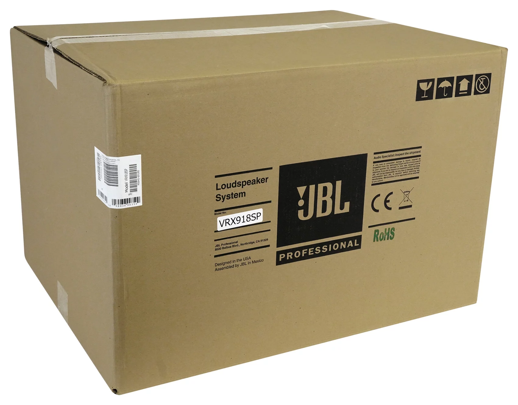JBL VRX918SP Powered Active 18" 1500w Flyable Suspendable Subwoofer Sub w/DSP