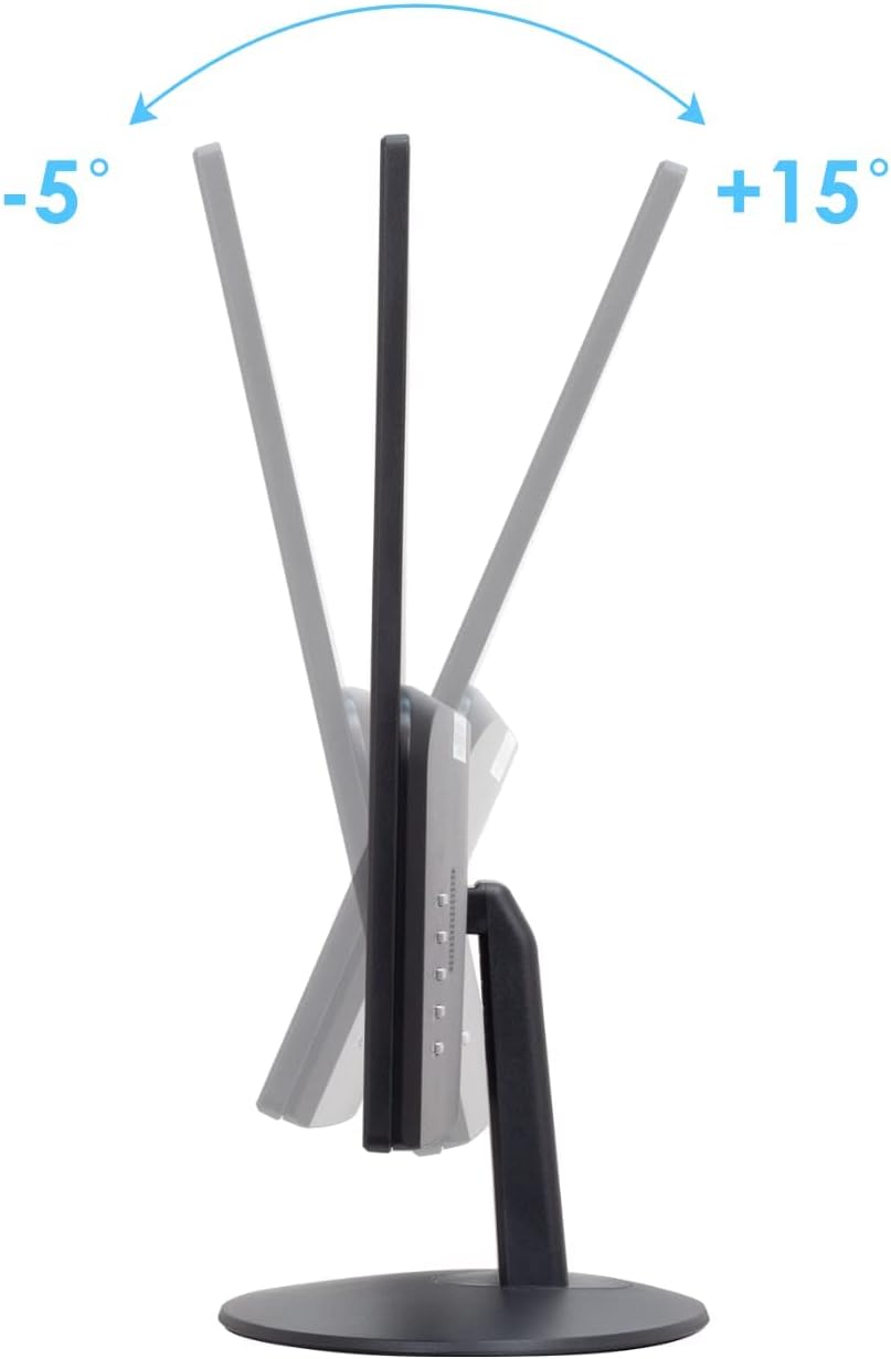 Sceptre 24 LED Monitor - 75Hz Refresh Rate - Professional Thin 1920 x 1080 FHD Resolution Computer Monitor - Built-in Speakers and VESA Mounting - HDMI + VGA Ports - Bundle with JAWFOAL HDMI Cable.
