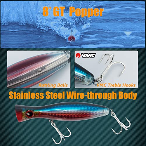 Dr.Fish Surf Fishing Rod and Reel Combos Saltwater Fishing Combo 12ft Surf Rod 10000 Surf Fishing Reel Offshore Inshore Surf Casting Fishing Pole Combo Beach Casting