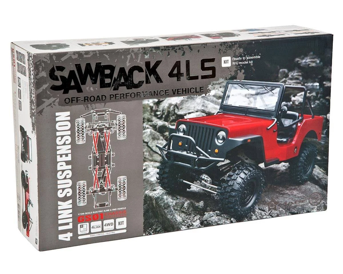 Gmade GMA55000 Sawback 4LS, GS01 4WD Off-Road Vehicle Kit