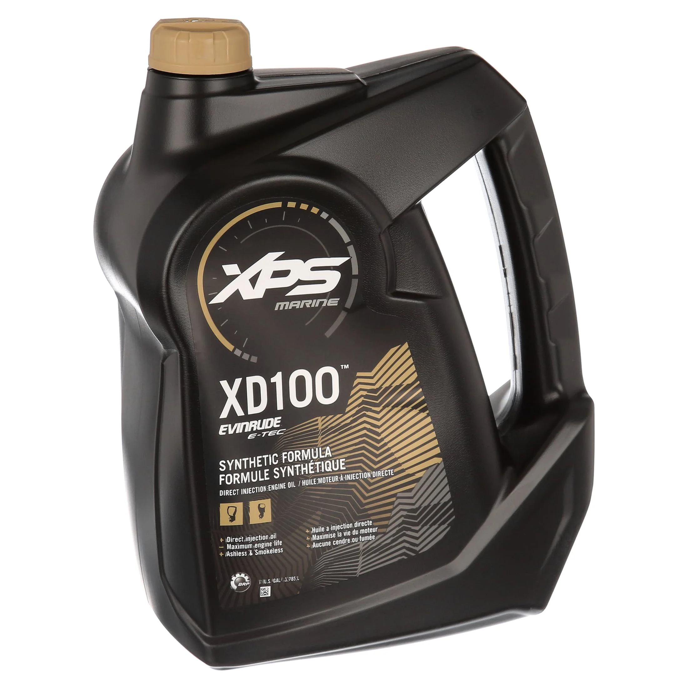 XPS Marine XD100 Synthetic 2-Stroke Engine Oil For Evinrude E-TEC, 1 Gallon