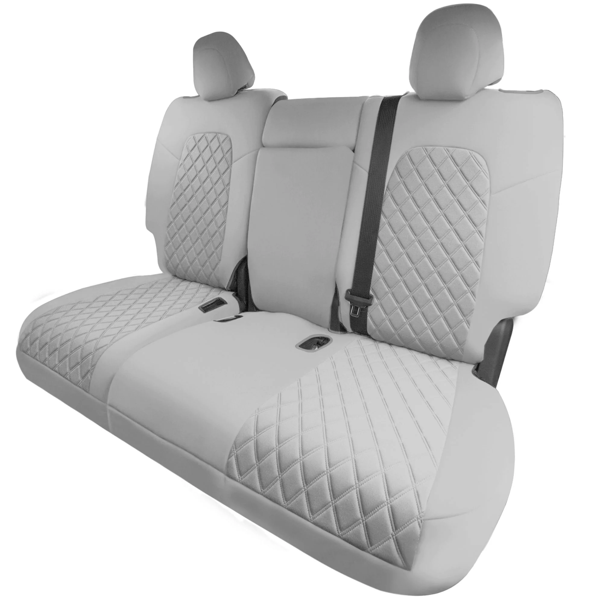 FH Group for 2020-2024 Tesla Model Y Waterproof Neoprene Custom Fit Made Car Seat Covers Full Set