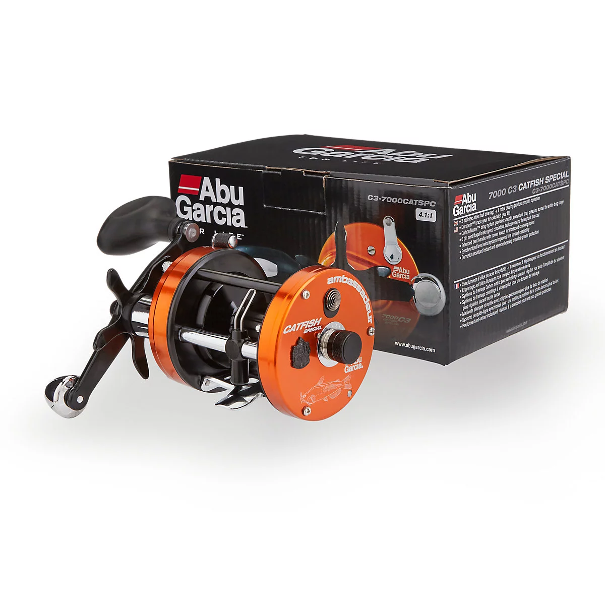 Abu Garcia C3 Catfish Special Baitcast Round Fishing Reel