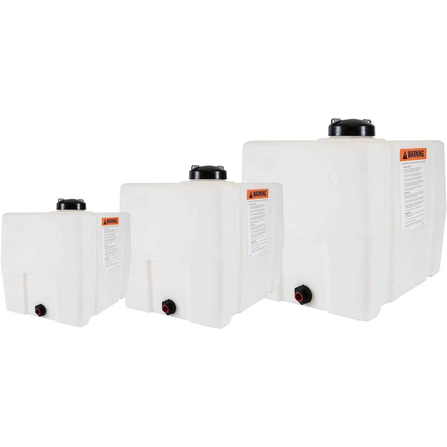 RomoTech 100-Gallon Square Storage Tank 82123929