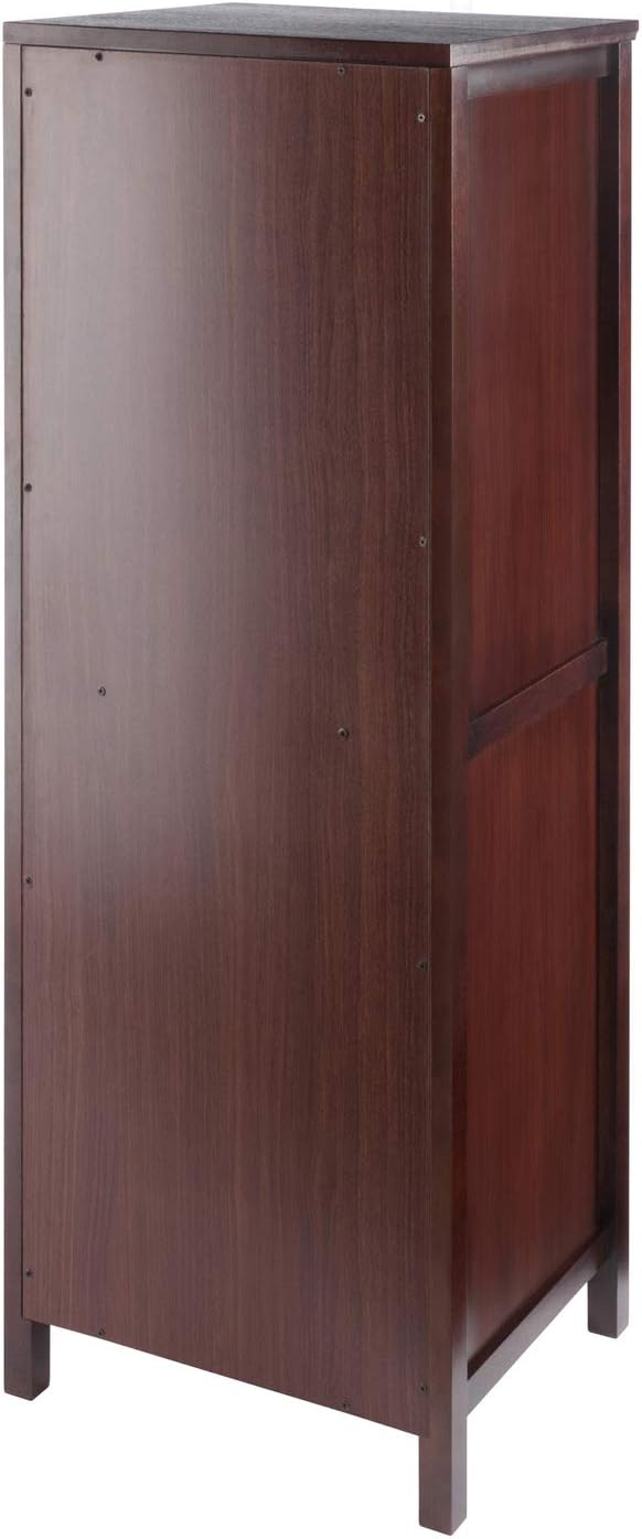 Winsome Wood Brooke Cabinet/Cupboard, 47.44 H, Walnut