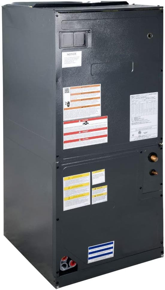 Goodman 2.5 Ton 15.2 SEER2 High-Efficiency Single Stage Split System Air Conditioner GSXM403010 and Multi-Positional Variable-Speed Air Handler AVPTC31C14 with Internal TXV