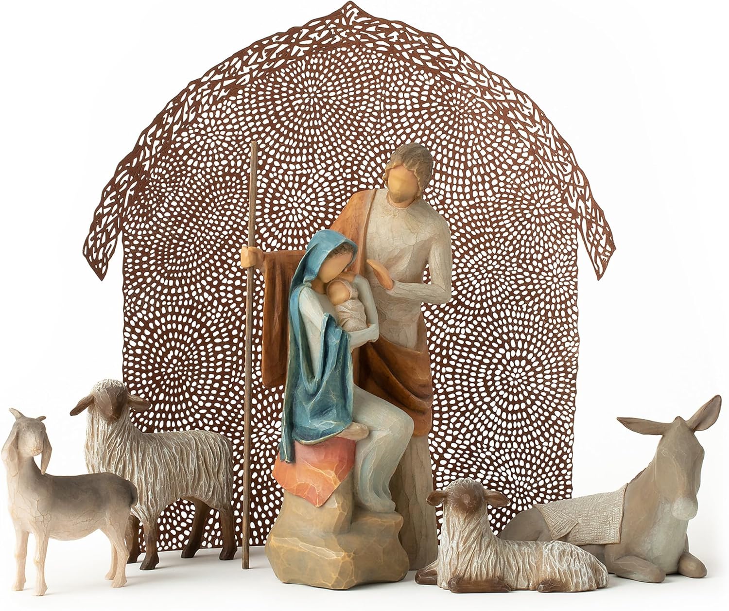 Willow Tree The Holy Family Complete Small-Scale 6-Piece Nativity Set