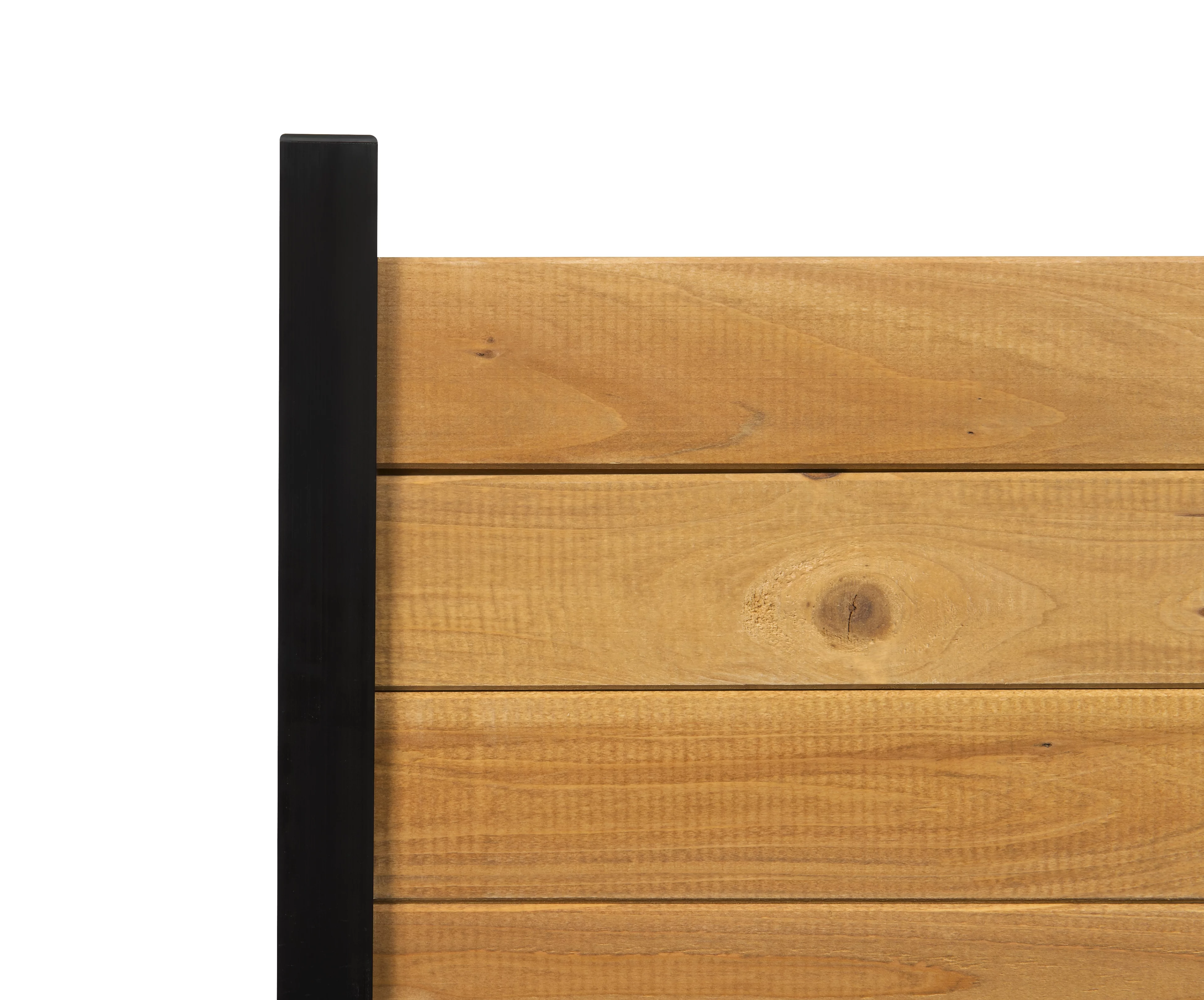 Enclo Richmond Outdoor No Dig Wood Privacy Screen Enclosure for Garbage Bins and Air Conditioners (42in H x 38in W - 2 Panels)