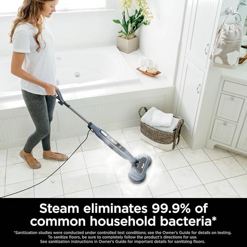 Shark Steam & Scrub with Steam Blaster Technology All-in-One Hard Floor Steam Mop with 3 Steam Modes & LED Headlights S8201