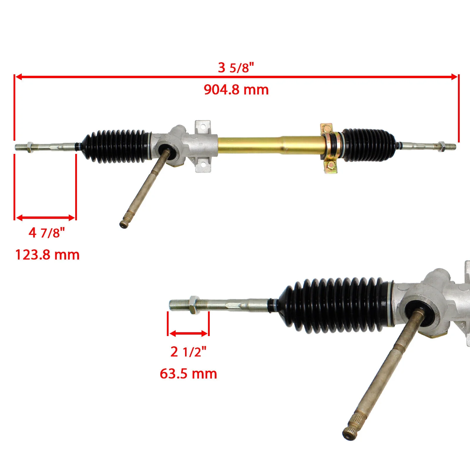 Rack And Pinion Steering Box Assembly for John Deere Gator Th 4X6 / Gator Te 2X4