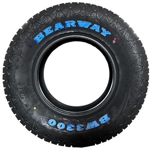 All-Terrain Mud Radial Tire BW LT265/70R17/10PR A/S Max Load 121/118Q Load Range E for Light Truck/Pickup/SUV (265/70R17/10PRBW*4)