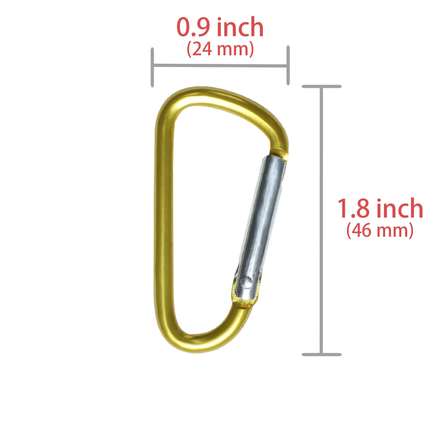 65 Feet Yellow Plastic Chain - Plastic Safety Barrier Chain for Crowd Control, Parking Barrier and Delineator Post with Base - Safety Security Chain with 6 Carabiner D Rings, 8 S-Hooks, and Zip Ties