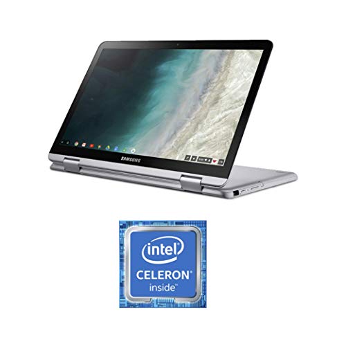 SAMSUNG Chromebook Plus V2, 2-in-1, 4GB RAM, 64GB eMMC, 13MP Camera, Chrome OS, 12.2", 16:10 Aspect Ratio, Light Titan (XE520QAB-K03US) (Renewed)