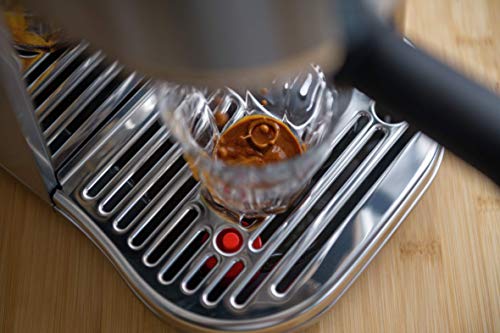 Breville BES500BSS Bambino Plus Espresso Machine, Brushed Stainless Steel (Renewed)