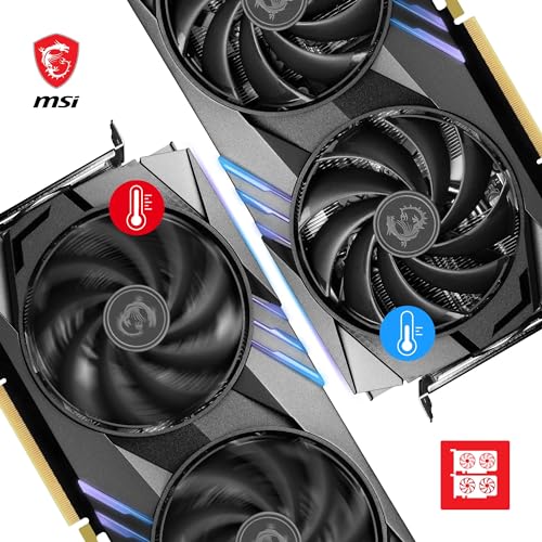 MSI GeForce RTX 4060 Ti Ventus 2X Black 8G OC Graphics Card -NVIDIA RTX 4060 Ti, 8GB GDDR6 Memory, 18Gbps, PCIe 4.0, DLSS3