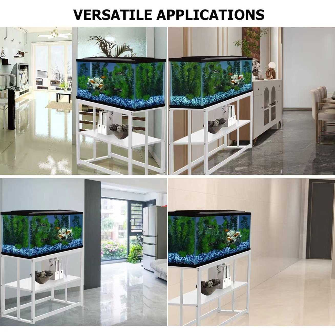 WSYFC 40 Gallon Fish Tank Stand, with Storage Shelf 36.5 x 18.5 x 29.5 Inch Aquarium Stand, Turtle Tank, Reptile Terrariums and Breeder Tank - Pet Supplies online store