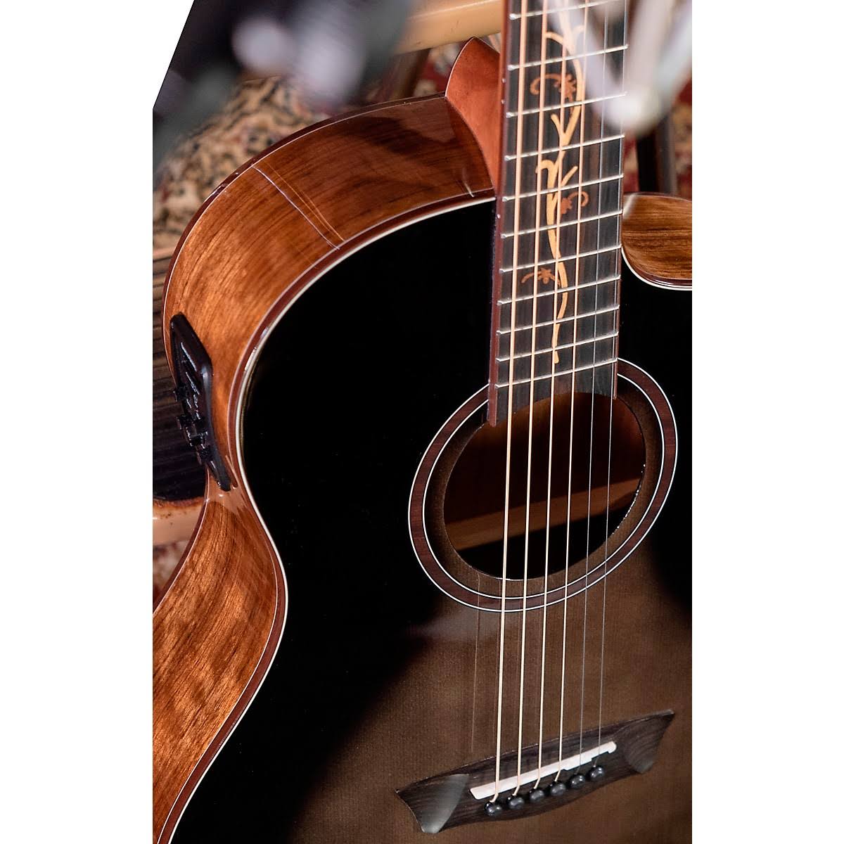 Washburn Bella Tono Vite S9V Gloss Charcoal Burst
