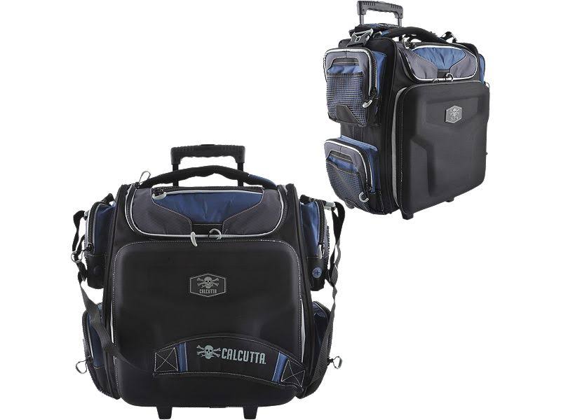 Calcutta Explorer Rolling Tackle Bag w/ 5 3700 Trays