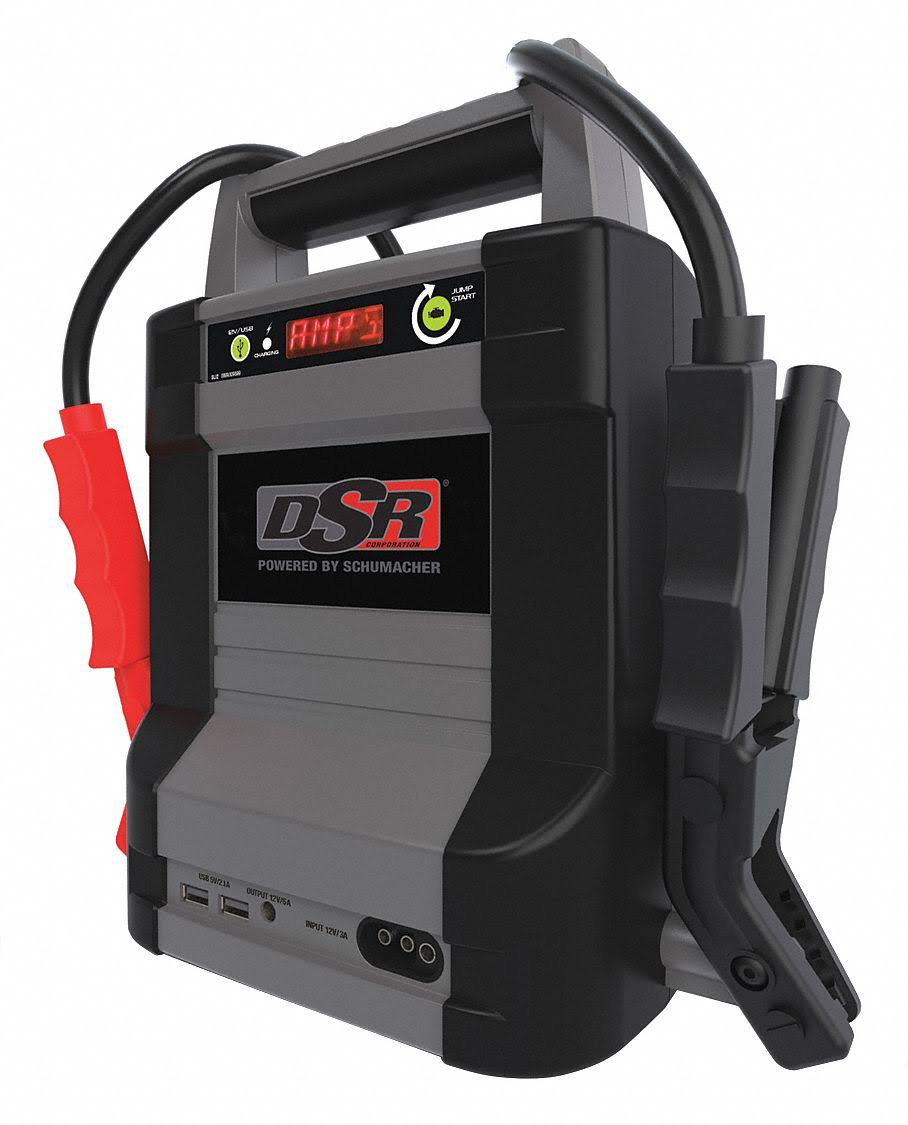 DSR ProSeries DSR128 Battery Jump Starter,12VDC,11-19/64x22 W