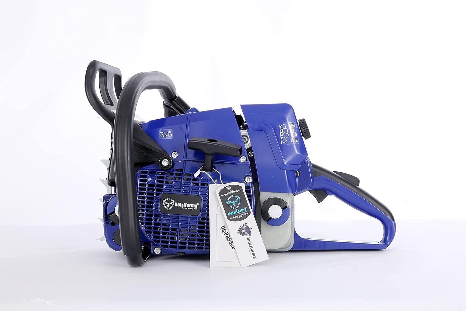 Holzfforma 71cc Blue Thunder G444 Gasoline Chain Saw Power Head Without Guide Bar and Saw Chain are compatible with MS440 044 Chainsaw