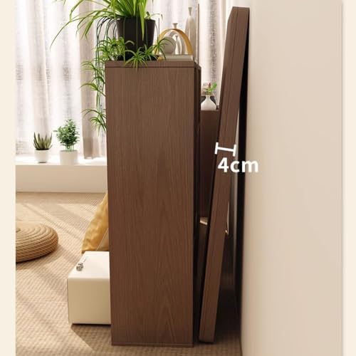 Japanese Coffee Table, Floor Sitting Low Table, Collapsable Tatami Table Altar Floor Table, Bamboo Folding Serving Table on Bed(65x35cm)