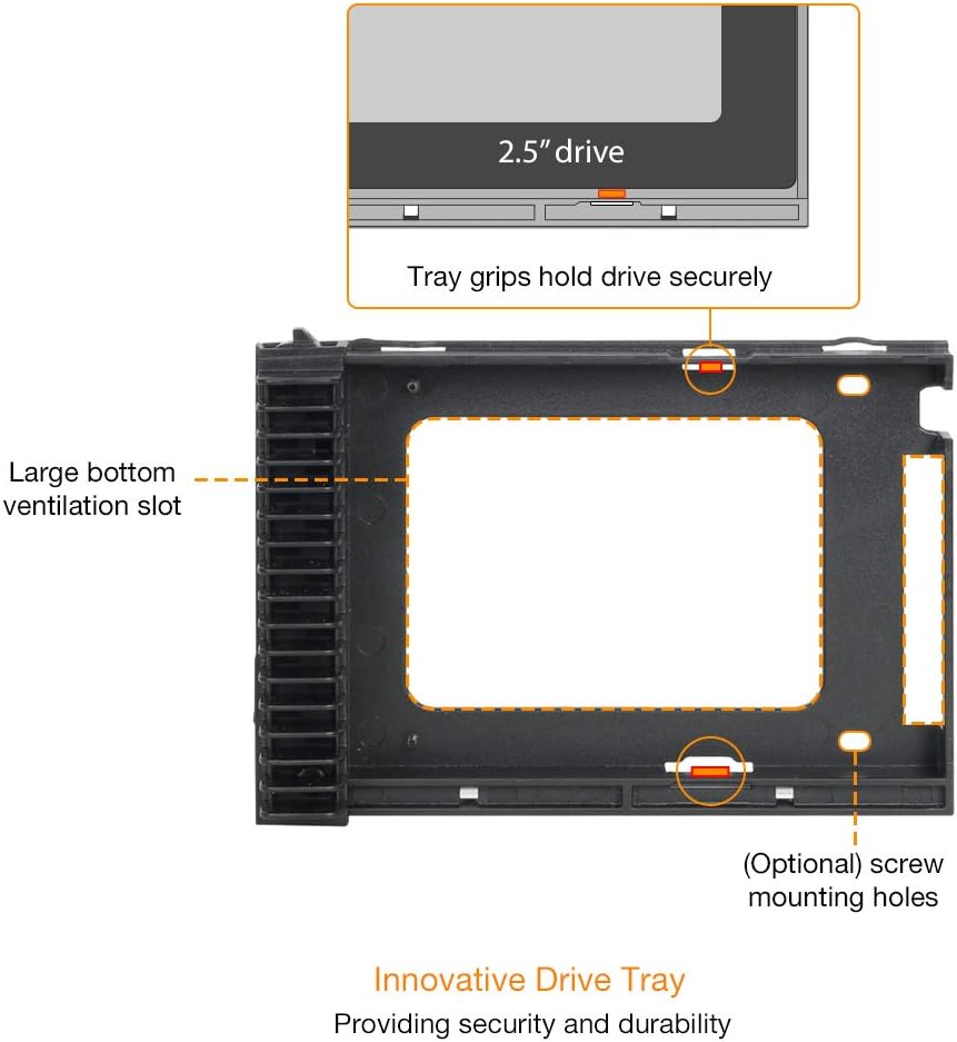 ICY DOCK 6 x 2.5” SATA HDD / SSD Hot Swap Cage for External 5.25” Bay | ExpressCage MB326SP-B