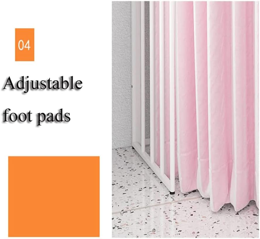 Fashion Changing Rooms Clothing Store Fitting Room Movable Temporary Locker Room Portable Floor-Standing Dressing Room Simple Changing Room Bedroom Furniture