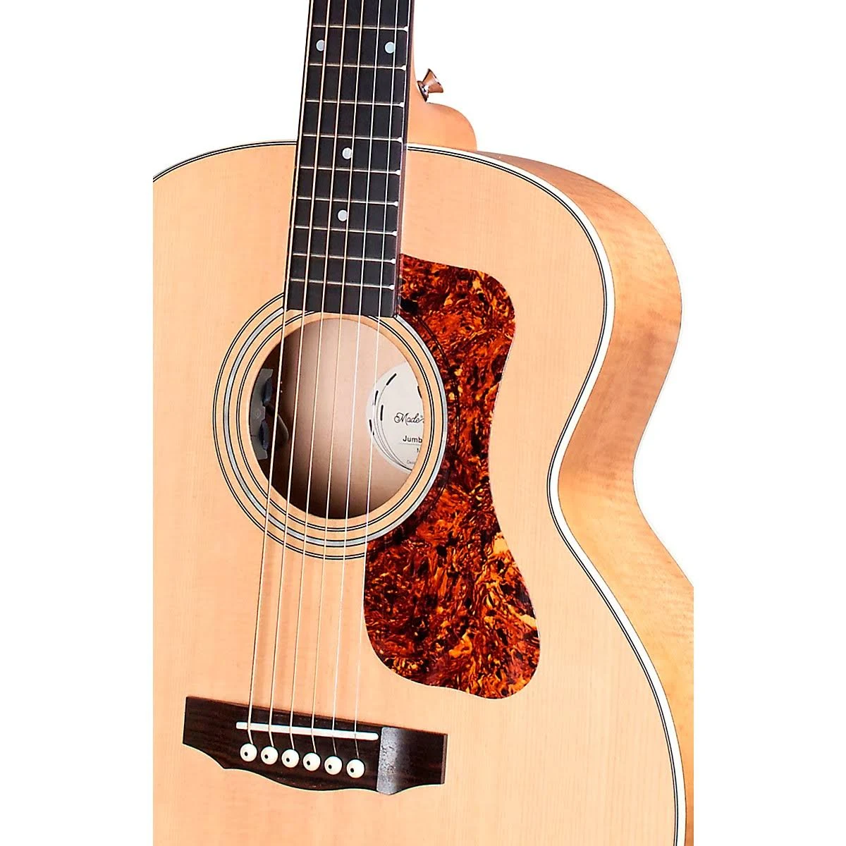 Guild Jumbo Junior Acoustic Guitar Flamed Maple