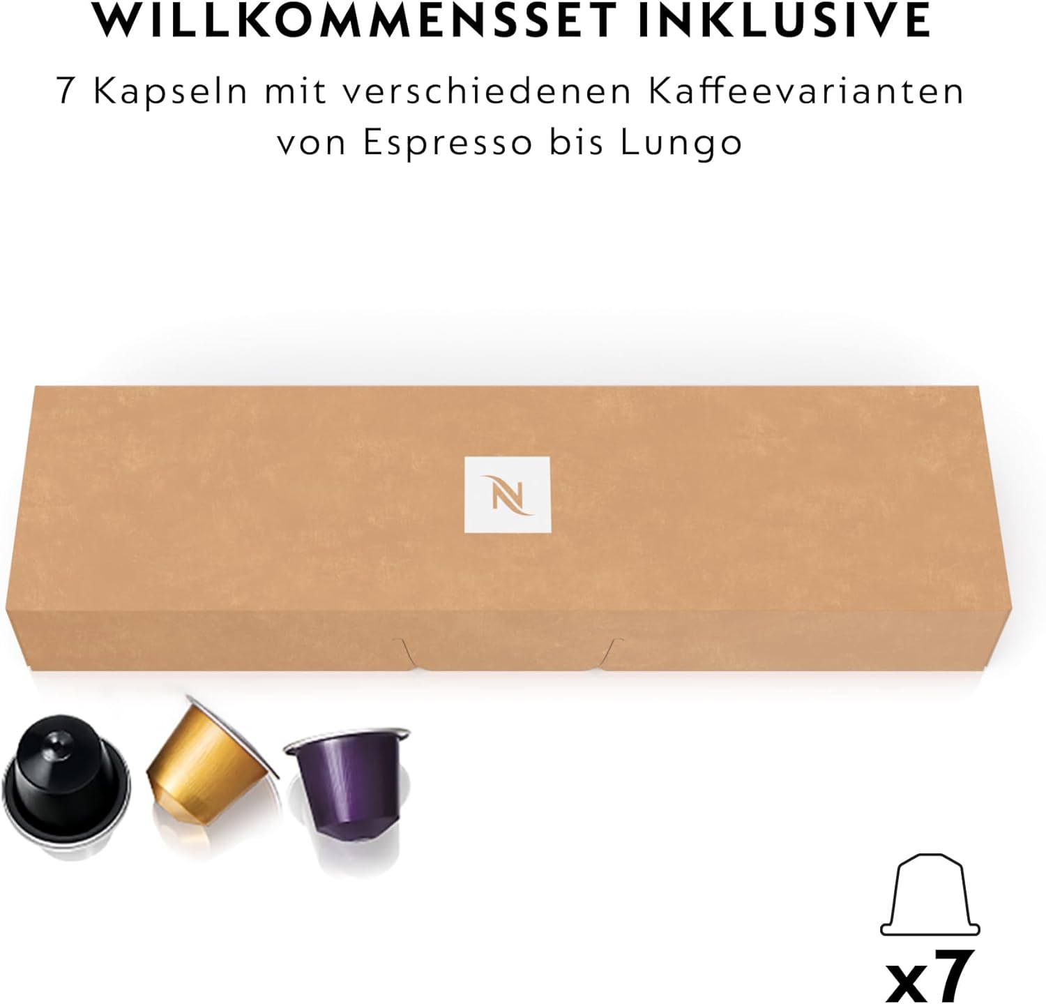 Delonghi Inissia Nespresso Black EN80B