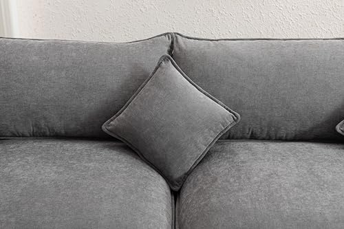 110.63" Modular Sectional Sofa, U Shaped Sofa Couch with Double Chaises 4 Pillows, High Supportive & Soft Sponges, Oversized Sleeper Sectionals Sofa Couch for Living Room, Apartment Beige