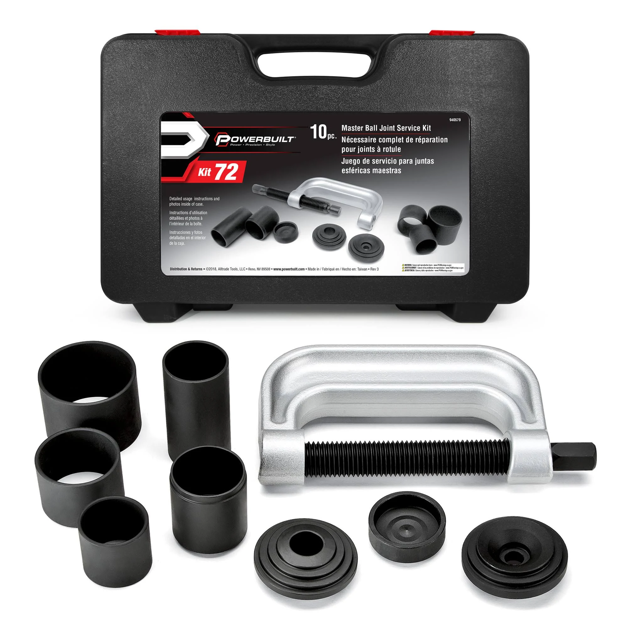 Powerbuilt 940579 Master Ball Joint Service Kit